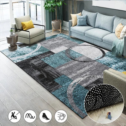 Canvanation Tapis De Salon Abstrait
