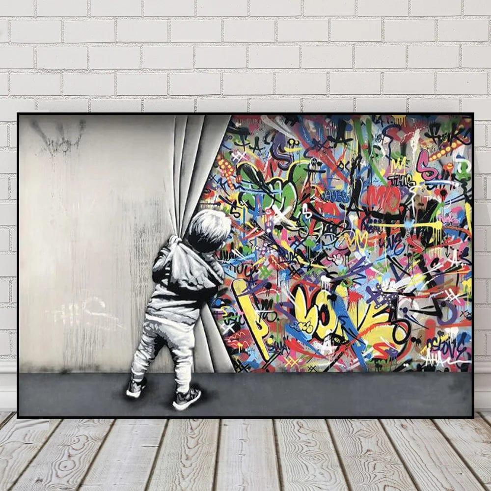 Canvanation Style 12 / 50X70cm Affiche Pop Art Salon Banksy