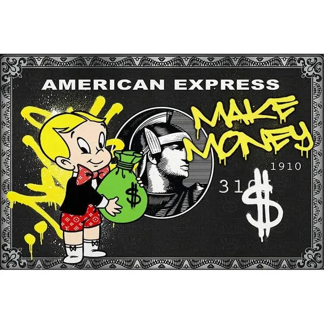 Canvanation 4 / 30X40cm Affiche Moderne Monopoly Alec Pop Art