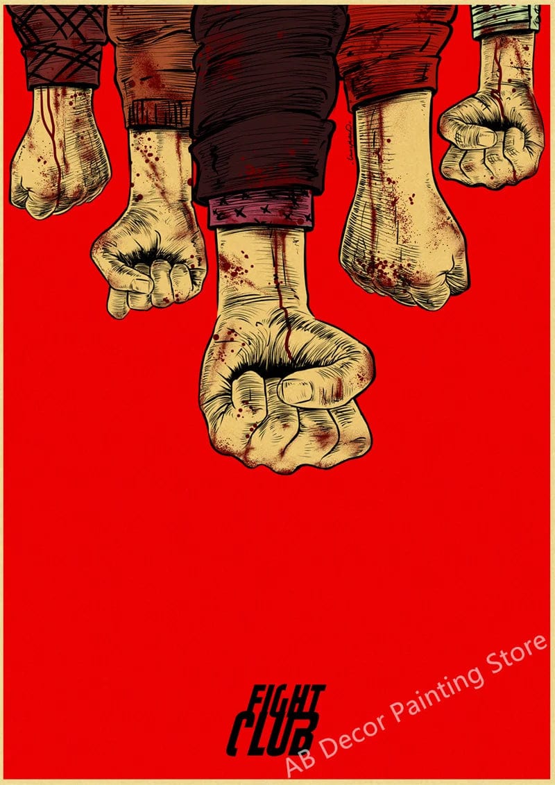 Canvanation 39 / 42cmx30cm Poster Film Vintage Fight Club