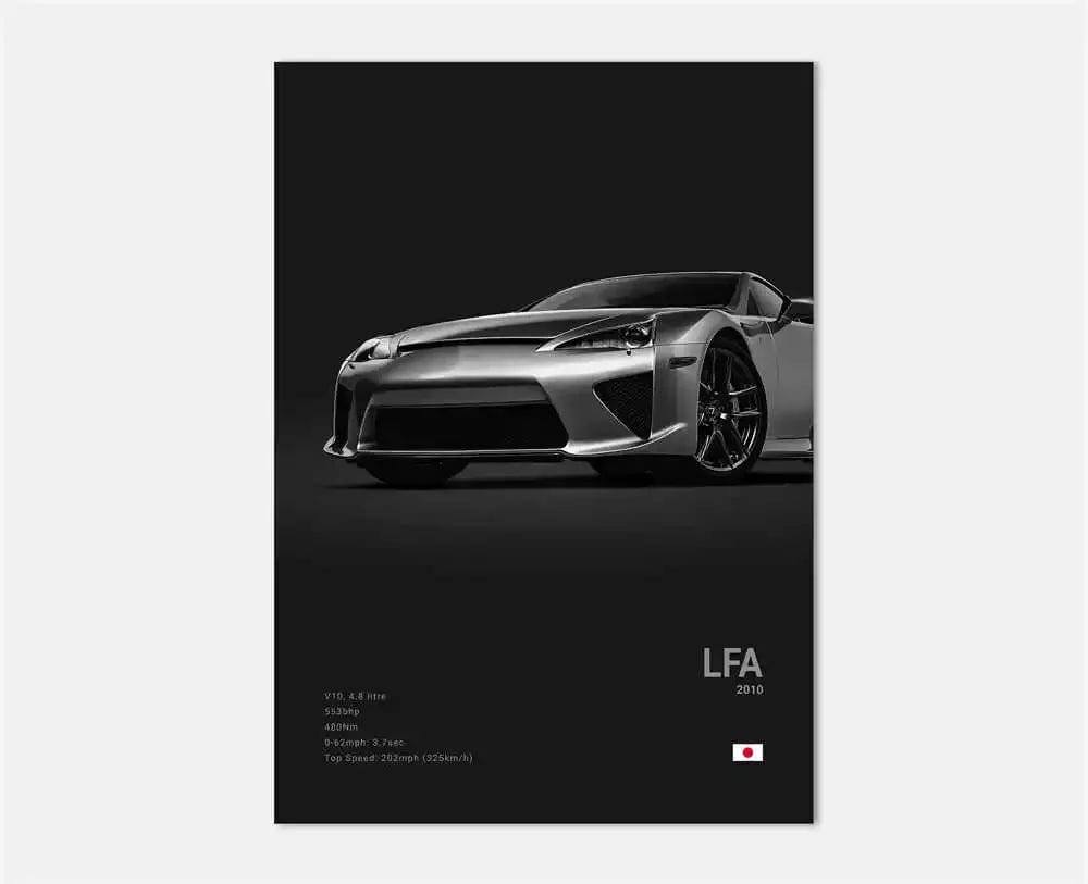 Canvanation 4 / 50x70cm Affiche Voiture De Sport