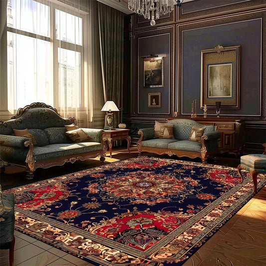 Canvanation BS034-Flannel-5 / custom contact us Tapis Berbère rectangulaire – Flanelle douce & antidérapante