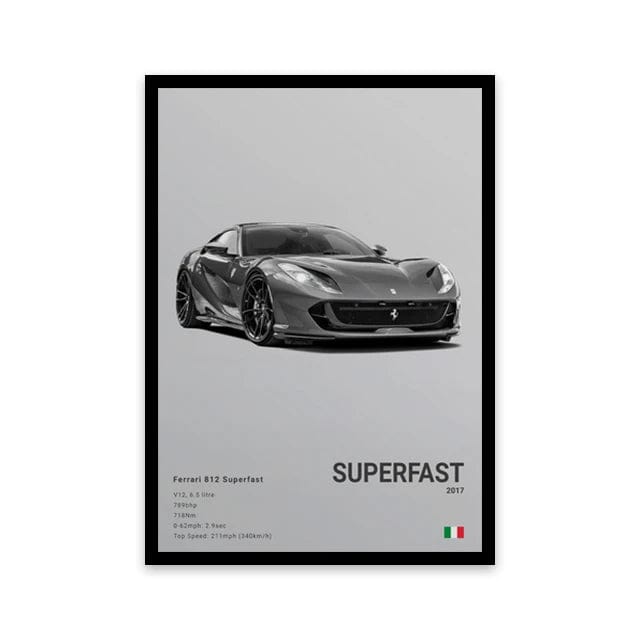 Canvanation SW8941 / (A3)30x42cm Unframed Affiche Voiture Sportif R8 RS3 M3 M5