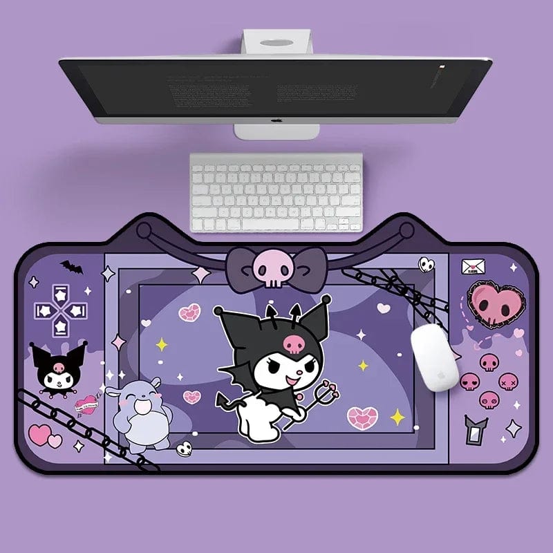 Canvanation 5 Tapis De Souris - Sanrios Cute Kuromi Anime 79cm x 35cm