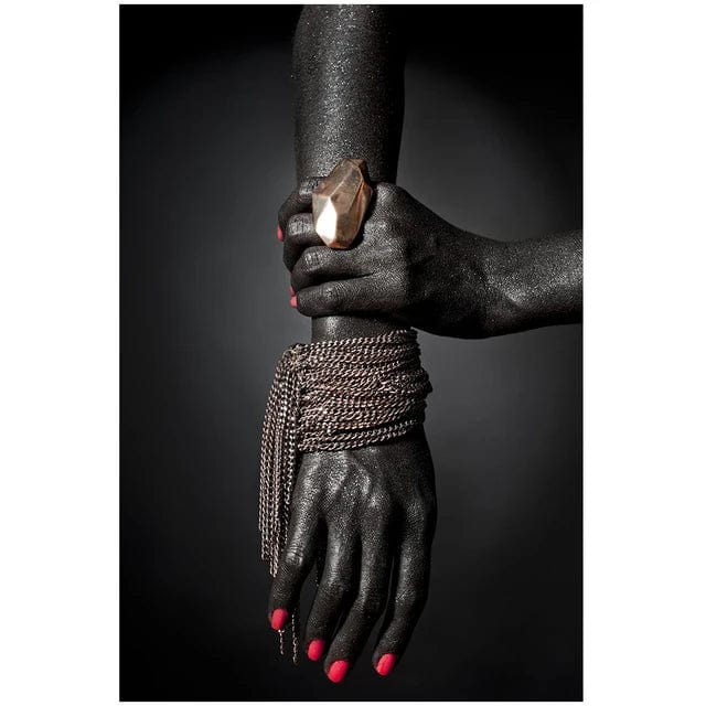 Canvanation 7 / 58x90CM Affiche Femme Africaine Noir Or