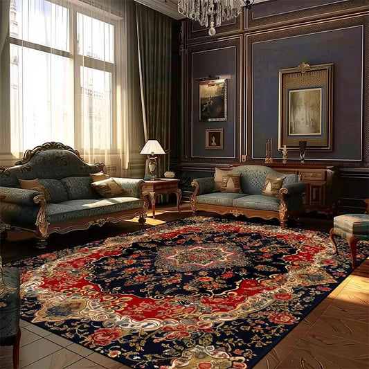 Canvanation BS034-Flannel-6 / custom contact us Tapis Berbère rectangulaire – Flanelle douce & antidérapante