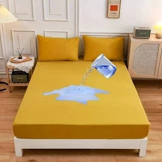 Canvanation Or / 180x200cm Protêge Matelas - Éléa