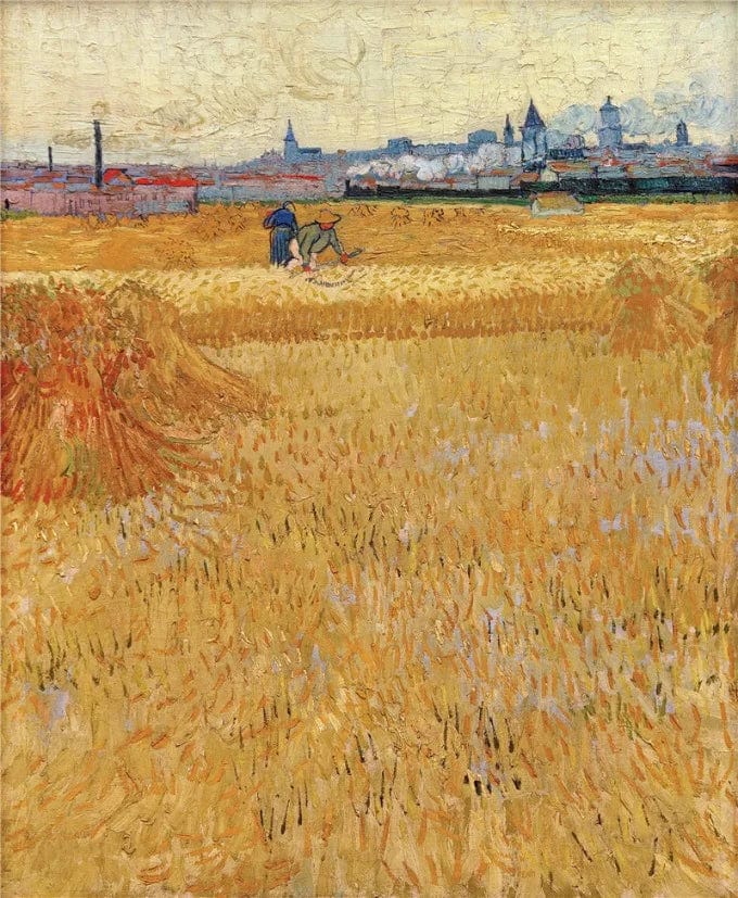 Canvanation VG109 / 50x70cm Affiche Van Gogh Peinture Abstraite Moderne
