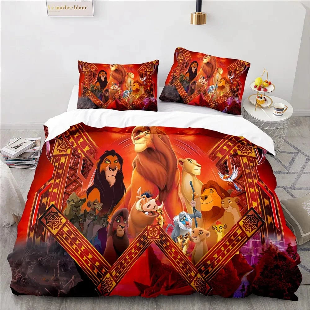 Canvanation M / 175x220cm Housse De Couette - Disney Lion King Simba