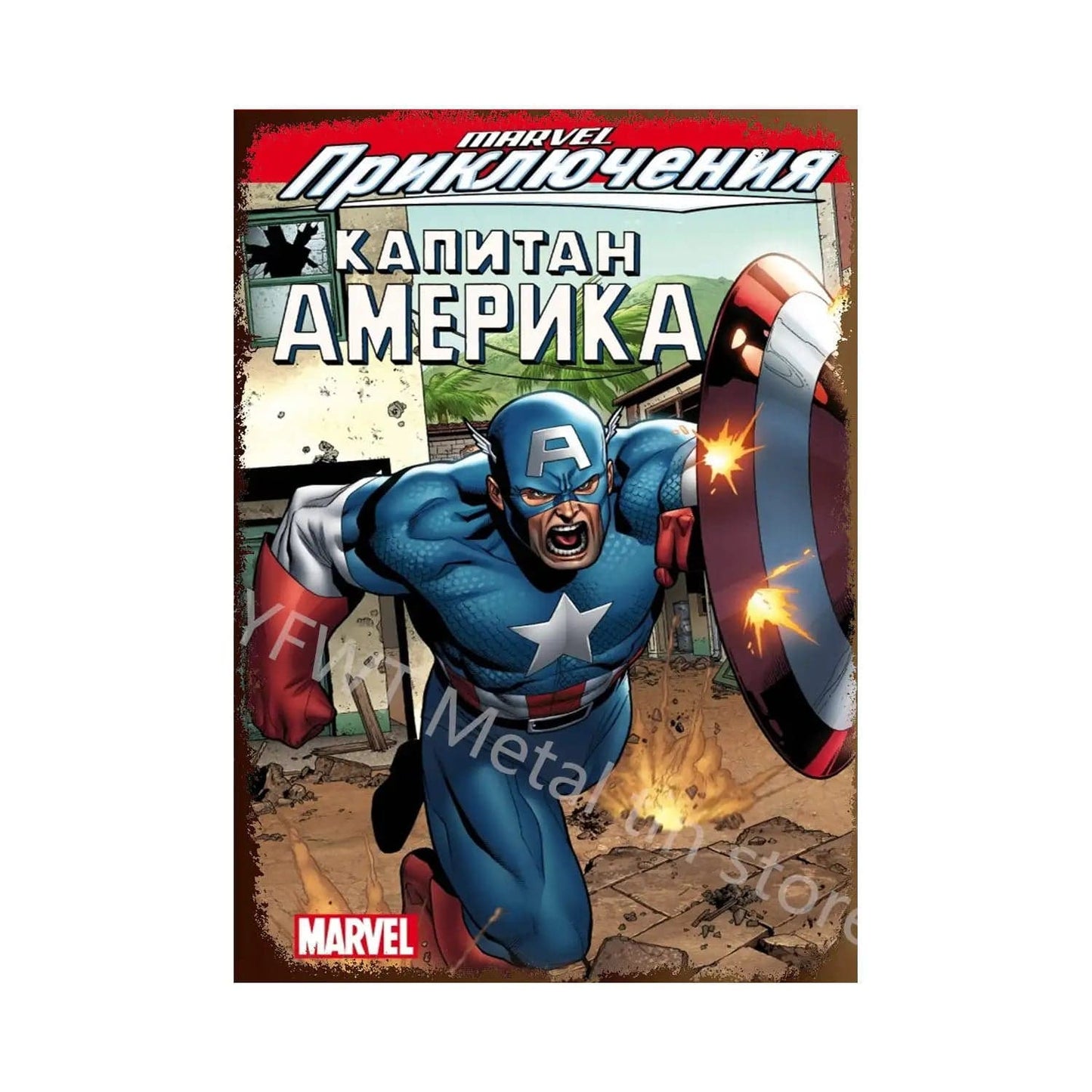 Canvanation JS232-24 / 20x30cm Poster Avengers Vintage