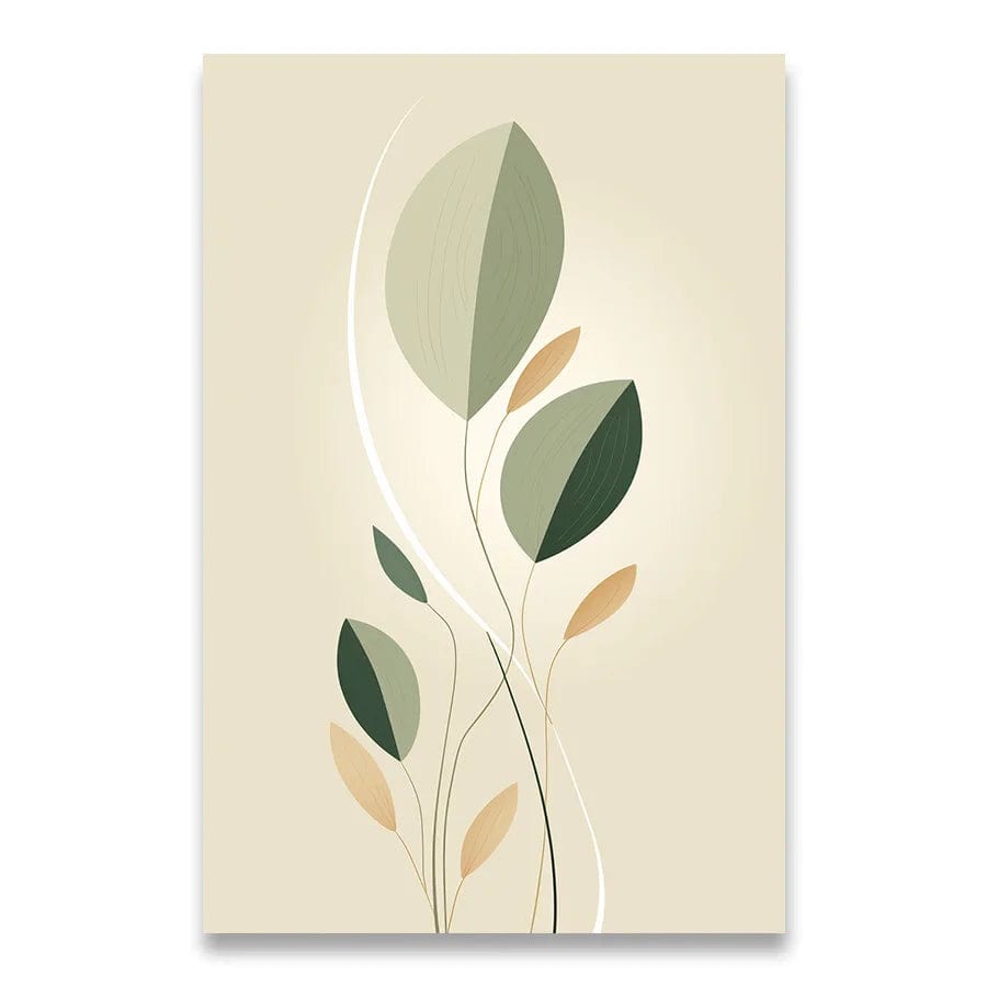Canvanation 12 / 50x70cm Affiche Minimaliste - Fleurs