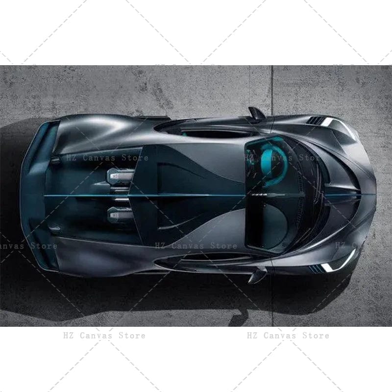 Canvanation 80X120cm / 8 Affiche Voiture De Luxe Bugatti Sport