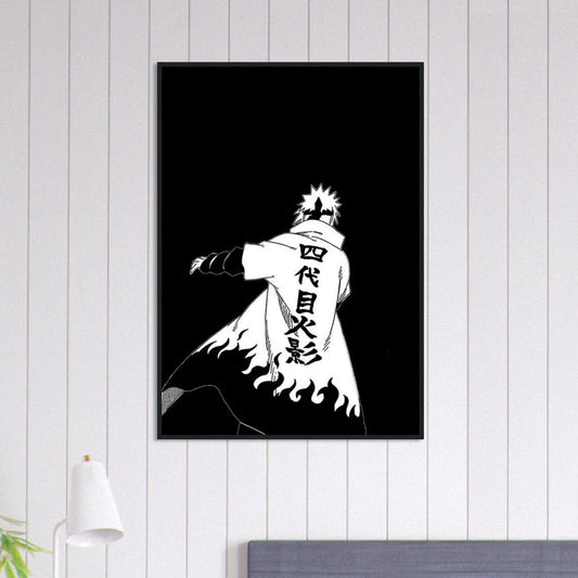 Canvanation Print Material 70x100 cm / 28x40″ Tableau Photo Noir Et Blanc-Anime-Naruto