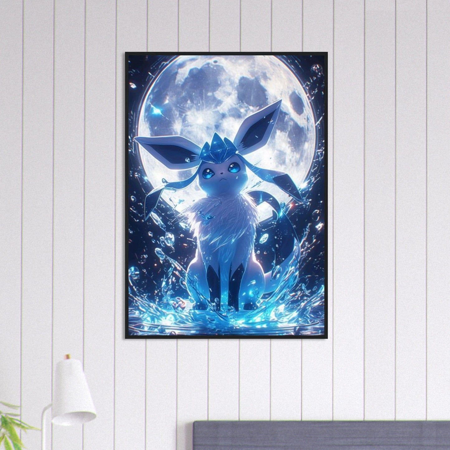 Canvanation Print Material 70x100 cm / 28x40″ Tableau Pokémon Eau - Chambre Enfant