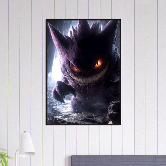 Canvanation Print Material 70x100 cm / 28x40″ Tableau Pokémon Monstre Horreur