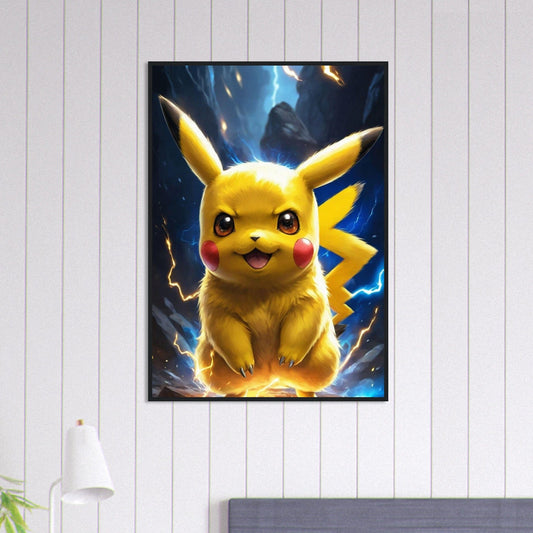 Canvanation Print Material 70x100 cm / 28x40″ Tableau Pokémon Pikachu Evolution