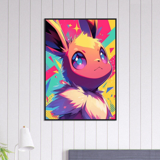 Canvanation Print Material 70x100 cm / 28x40″ Tableau Pokémon Évoli