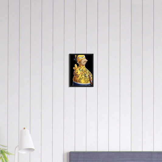 Canvanation Print Material A4 21x29.7 cm / 8x12″ Tableau Simpson Tatoué