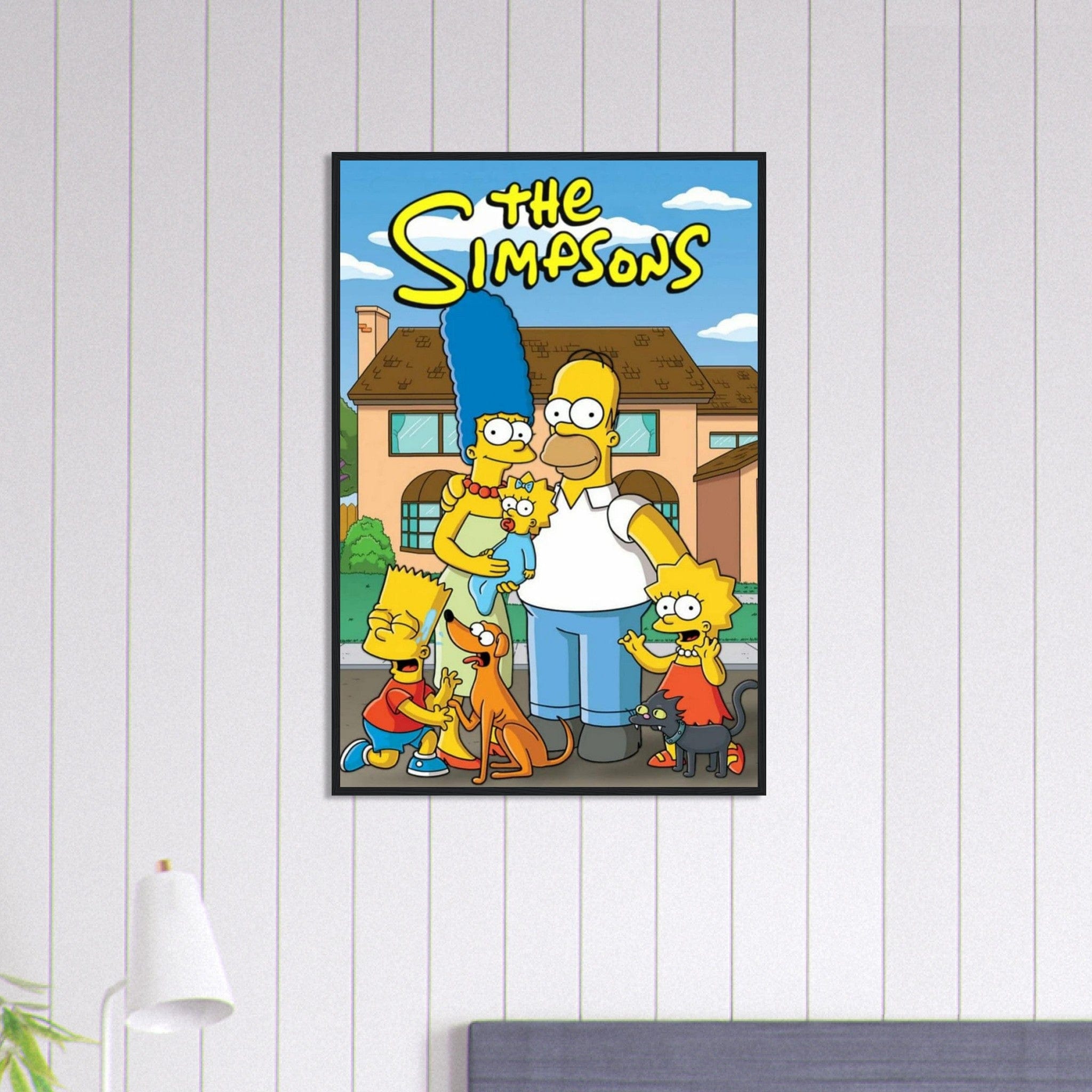 Canvanation Print Material 60x90 cm / 24x36″ Tableau The Simpson