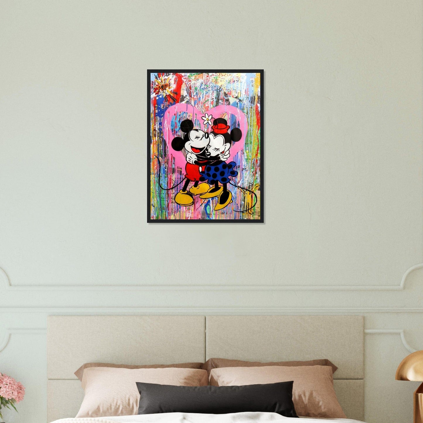 Gelato Print Material Minnie Mickey Tableau