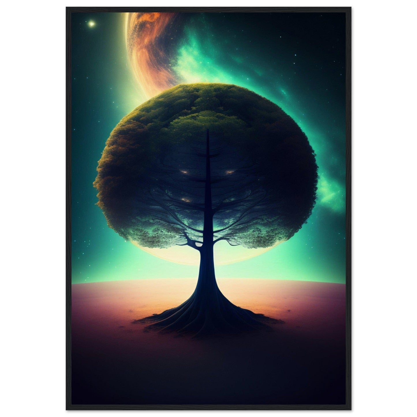 Canvanation Print Material 70x100 cm / 28x40″ Tableau Arbre De Vie Renaissance Urbaine