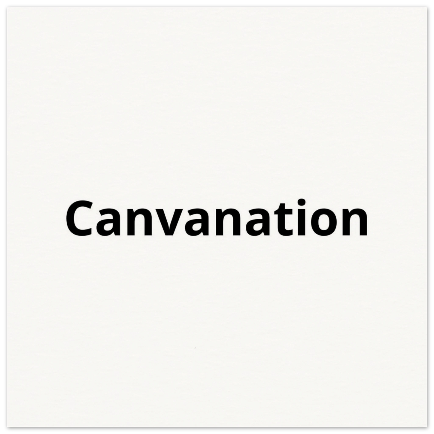 Canvanation Print Material 35x35 cm / 14x14″ Poster Personnalisé HD