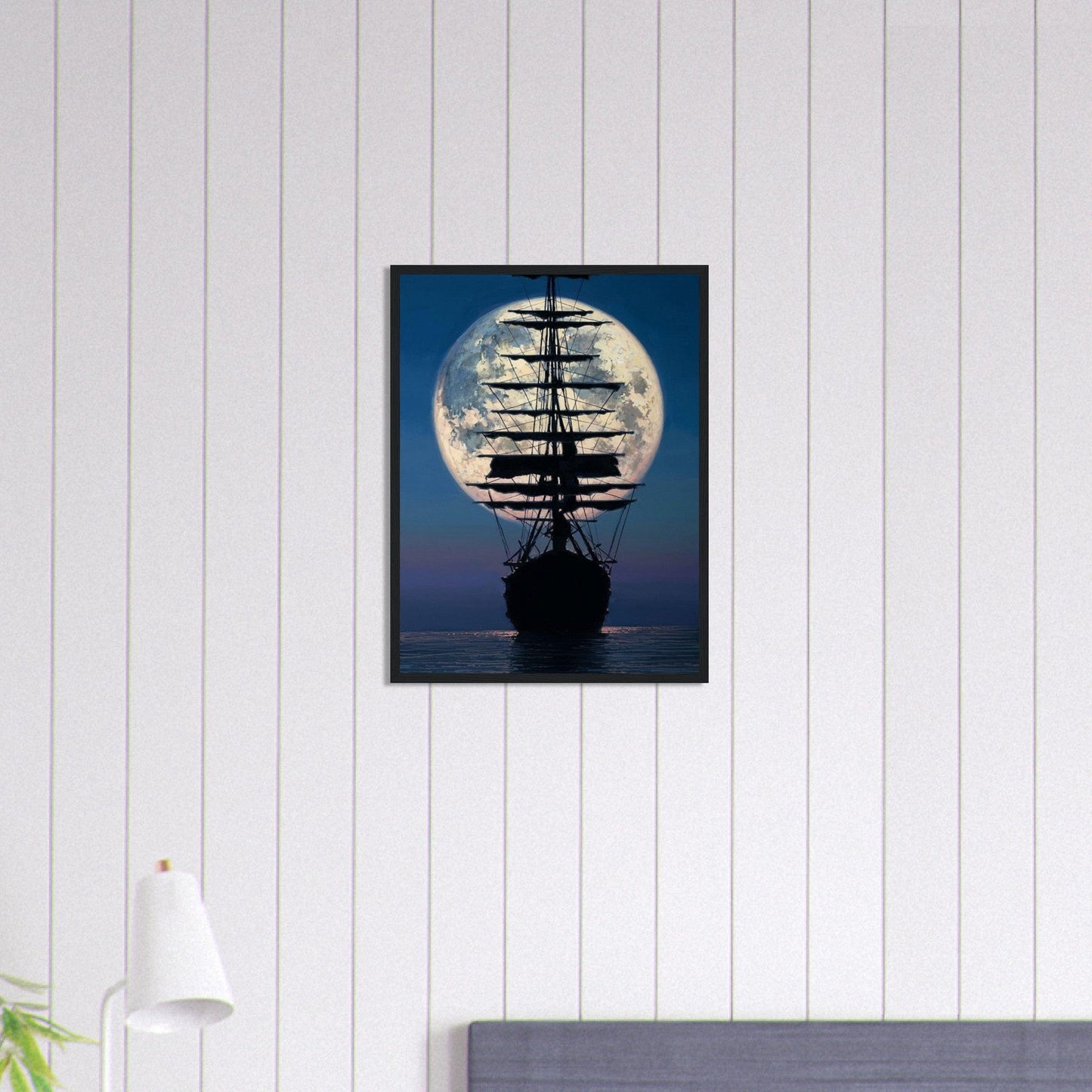 Gelato Print Material Tableau Peinture Mer Bateau