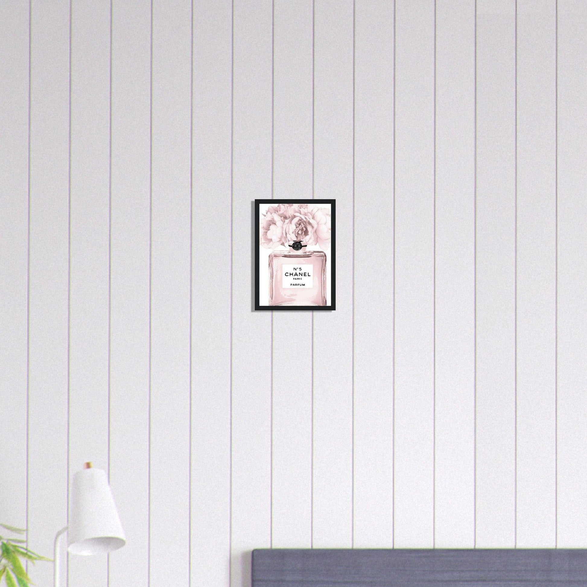 Canvanation Print Material A4 21x29.7 cm / 8x12″ Tableau Chanel Numéro 5 Rose