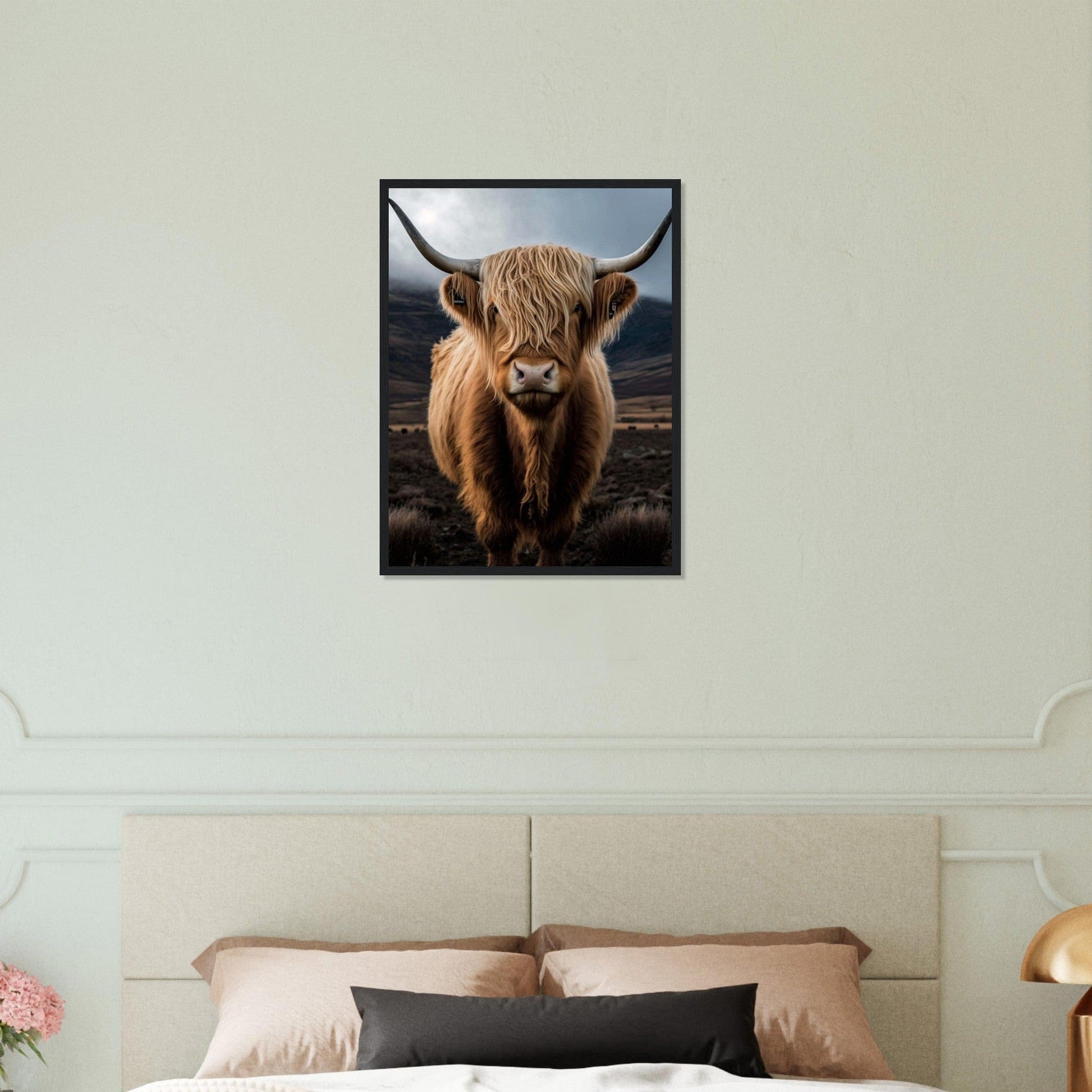 Canvanation Print Material Tableau De Vache Peinture