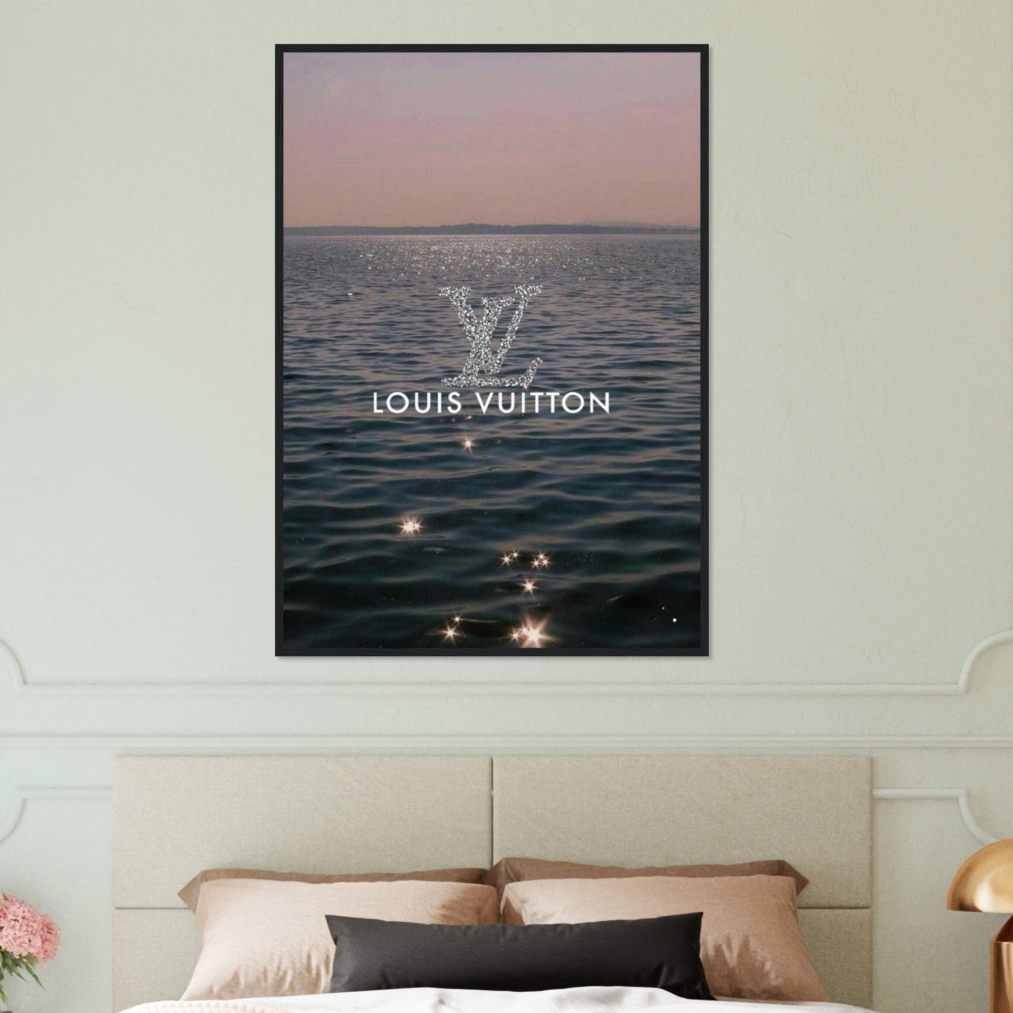 Canvanation Print Material 70x100 cm / 28x40″ Tableau Louis Vuitton Aqua