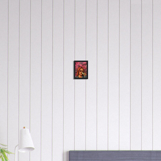 Canvanation Print Material 13x18 cm / 5x7″ Tableau Femme et Billets Verts