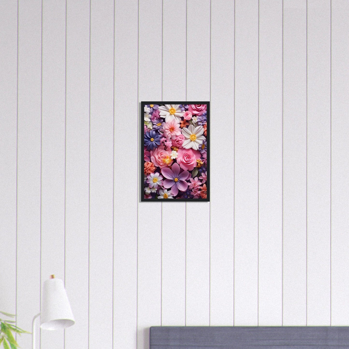 Canvanation Print Material 30x45 cm / 12x18″ Tableau Bouquet de Fleurs Colorés