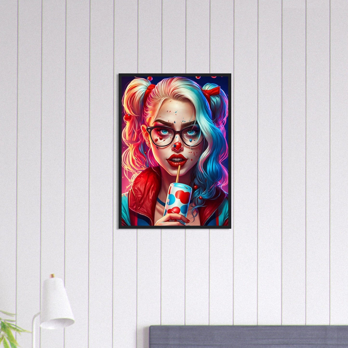 Canvanation Print Material 50x70 cm / 20x28″ Tableau Harley Quinn