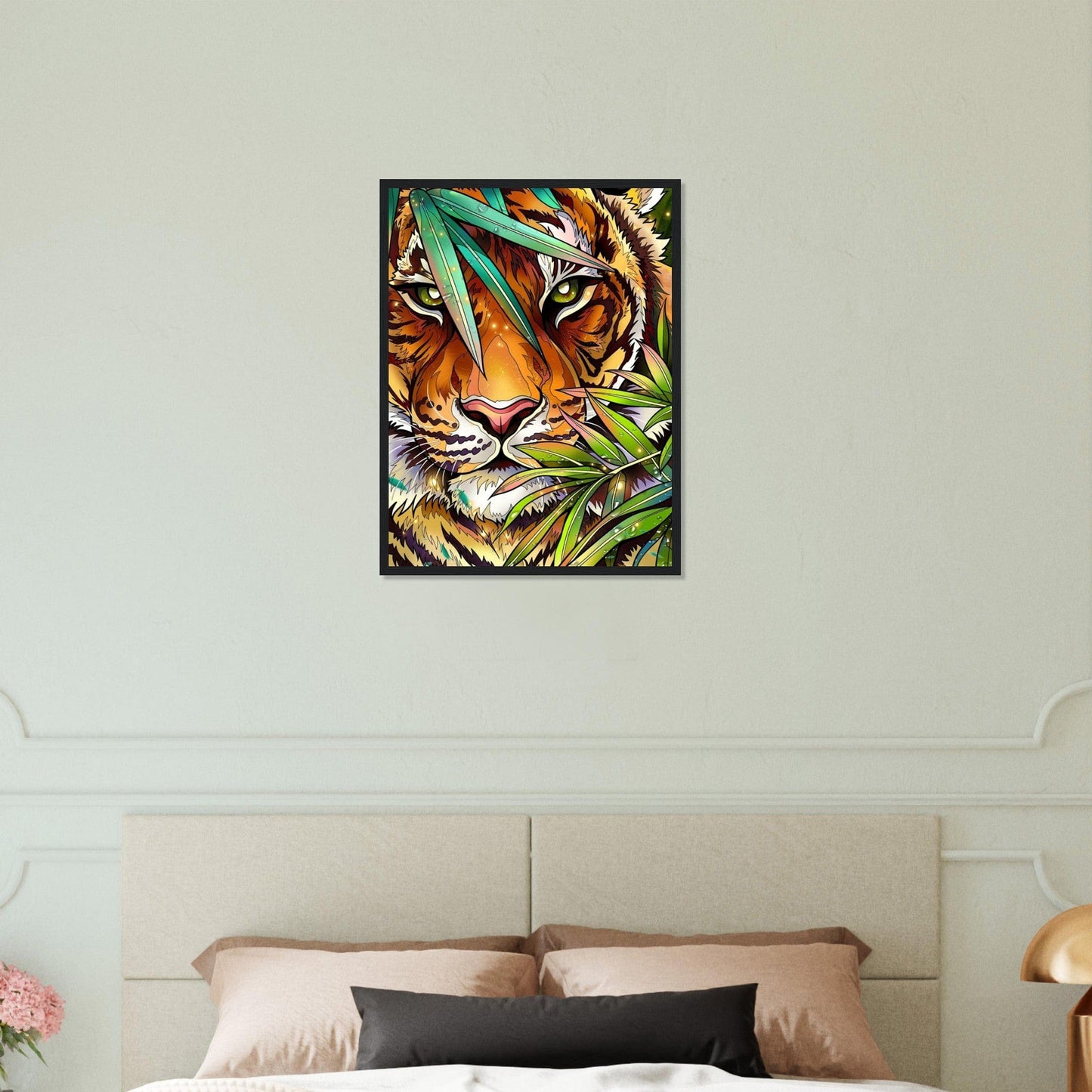 Canvanation Print Material Tableau Tigre