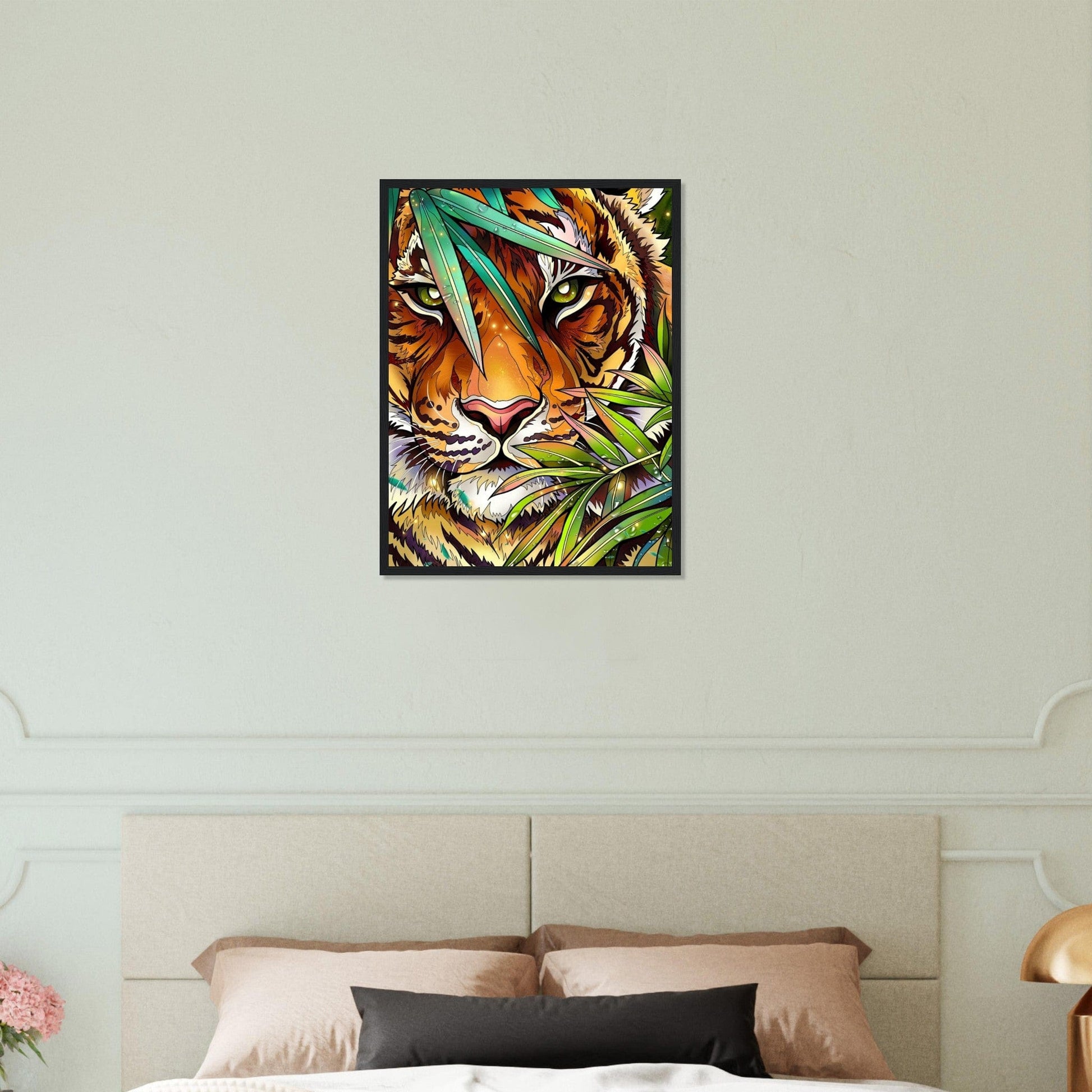 Canvanation Print Material Tableau Tigre