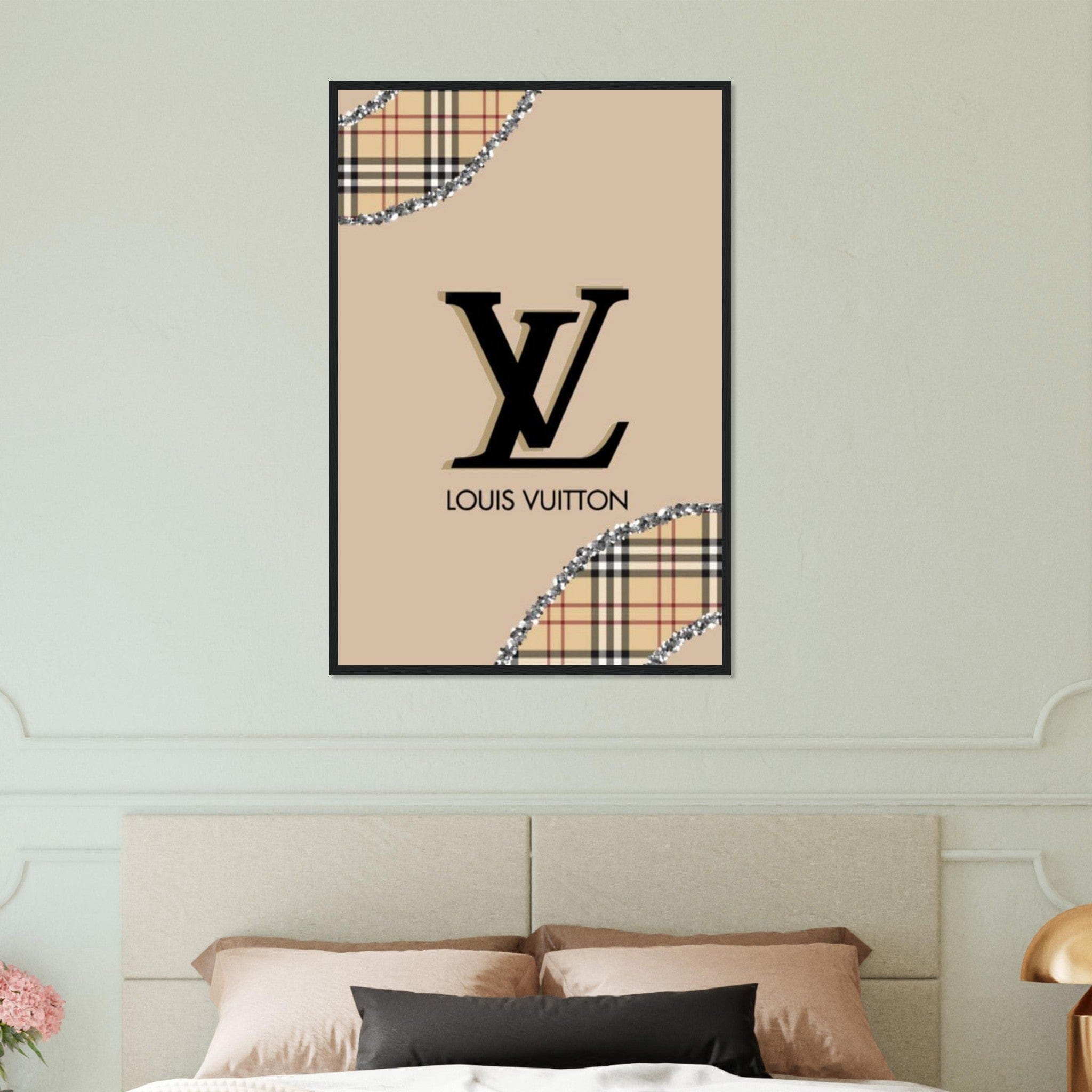 Canvanation Print Material 60x90 cm / 24x36″ Tableau Louis Vuitton x Burberry