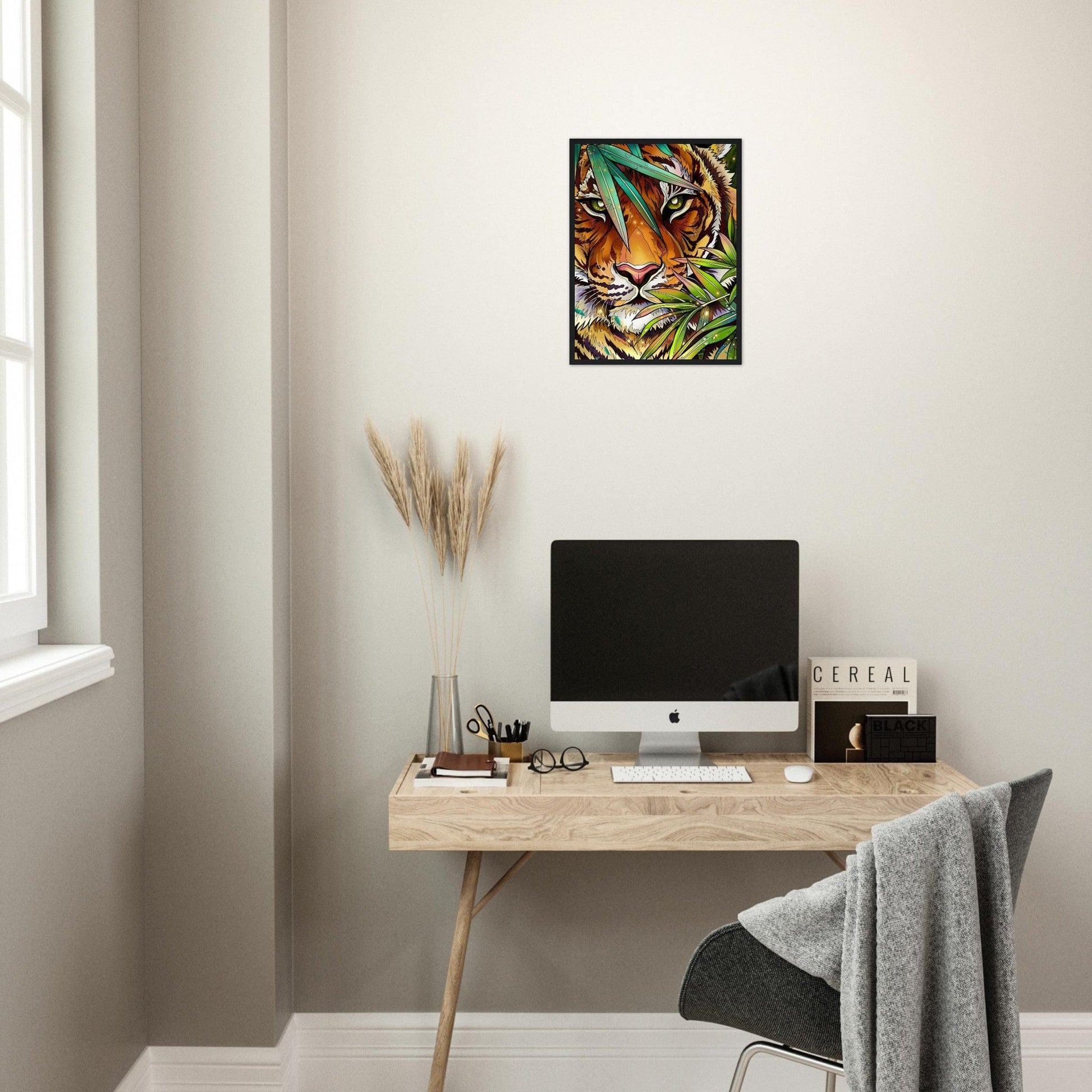 Canvanation Print Material Tableau Tigre