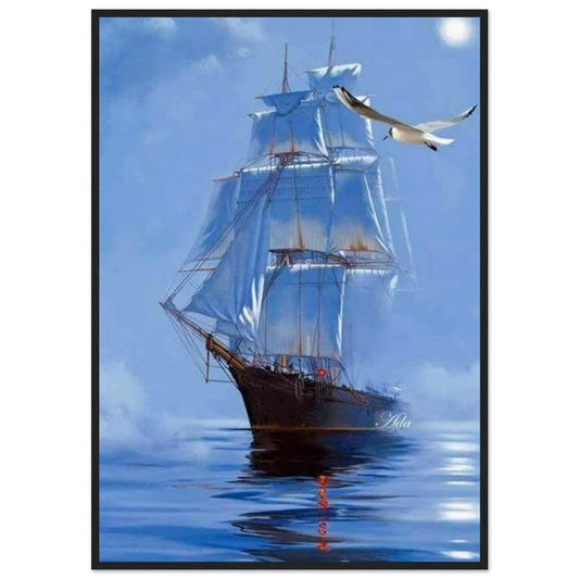 Gelato Print Material 70x100 cm / 28x40″ Tableau De Bateau En Mer