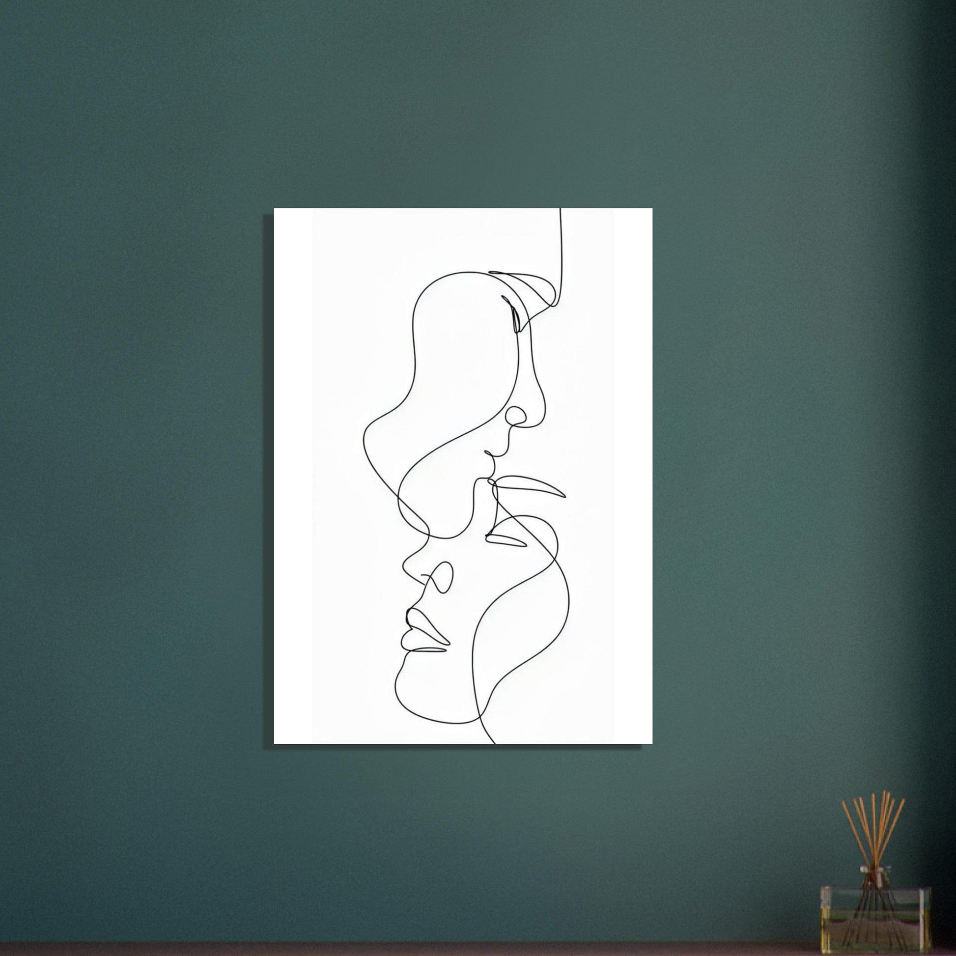 Gelato Print Material Poster Couple Amoureux