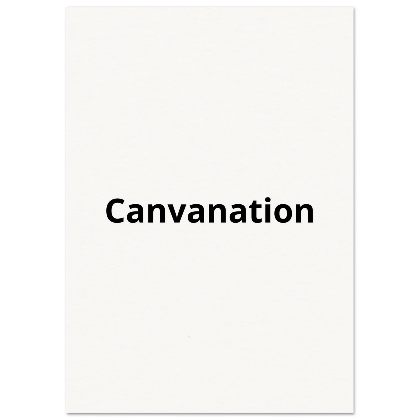 Canvanation Print Material A3 (29.7 x 42  cm) Poster Personnalisé HD