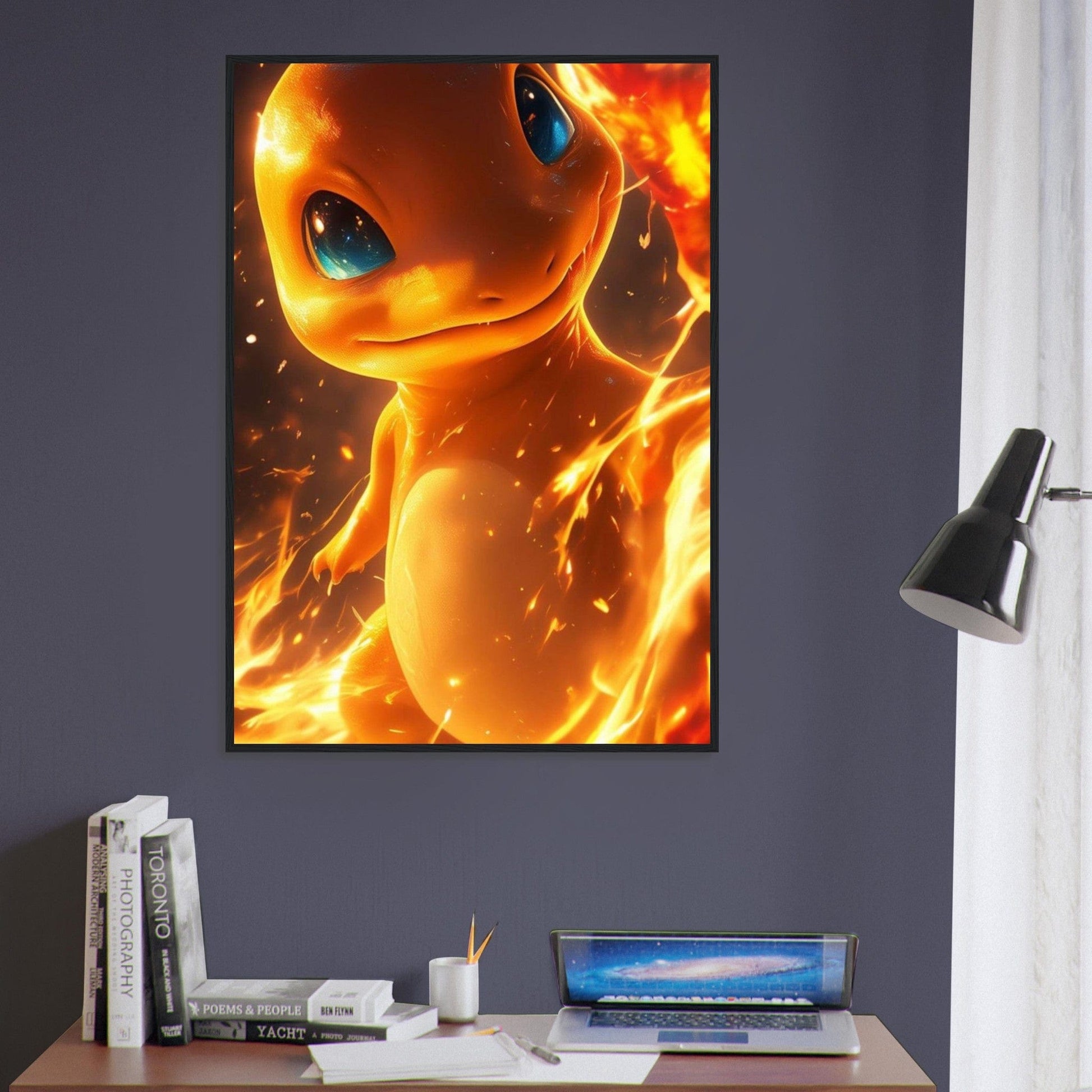 Canvanation Print Material Tableau Pokémon Salameche