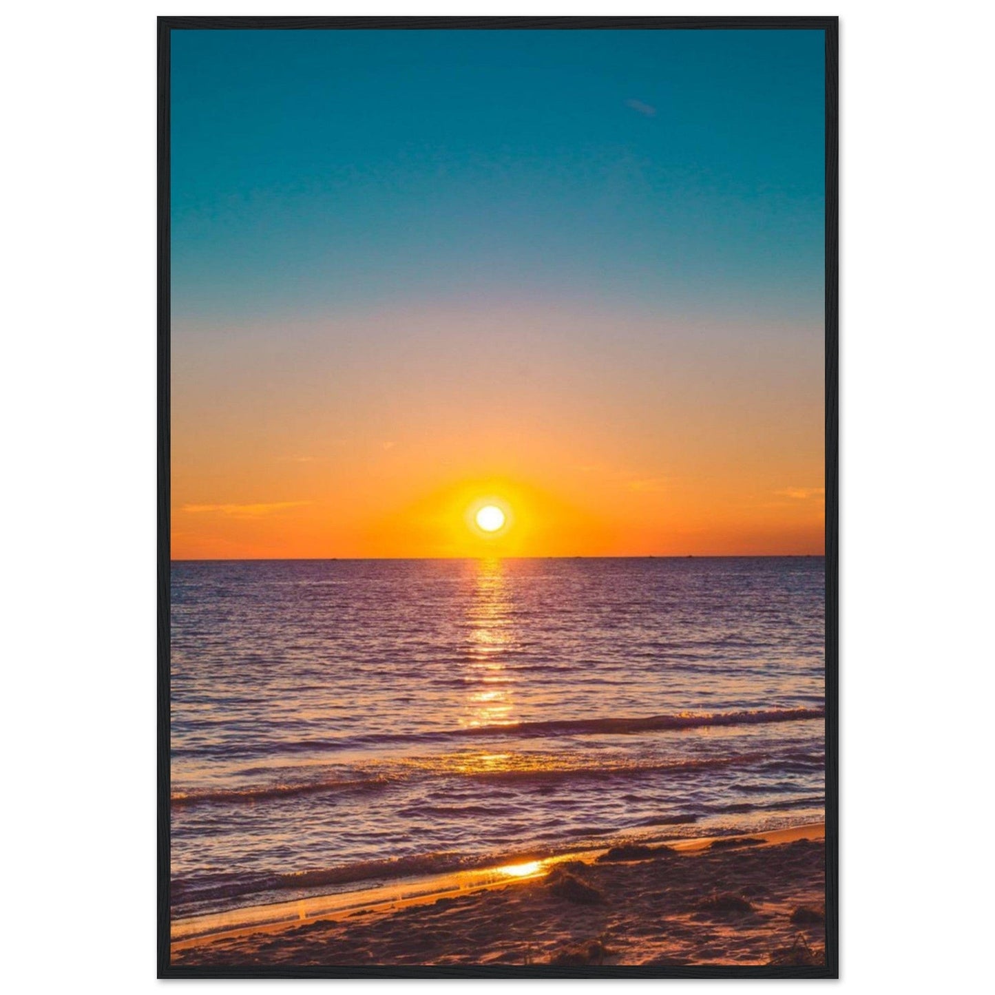 Gelato Print Material 70x100 cm / 28x40″ Tableau Coucher Du Soleil
