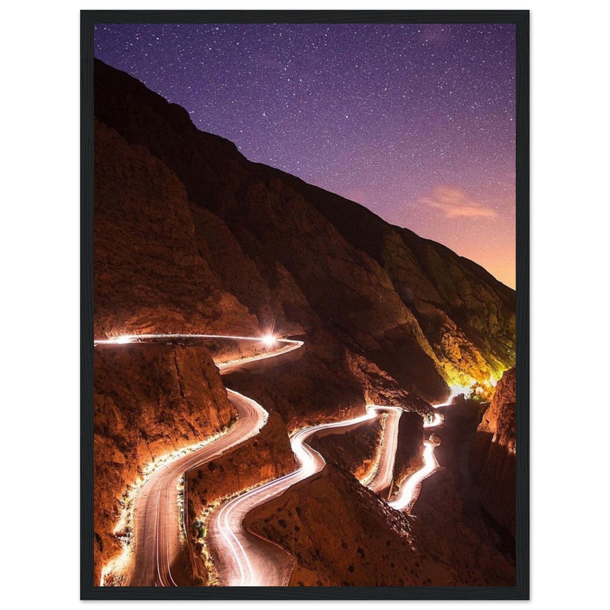 Canvanation Print Material 45x60 cm / 18x24″ Peinture Paysage Marocain