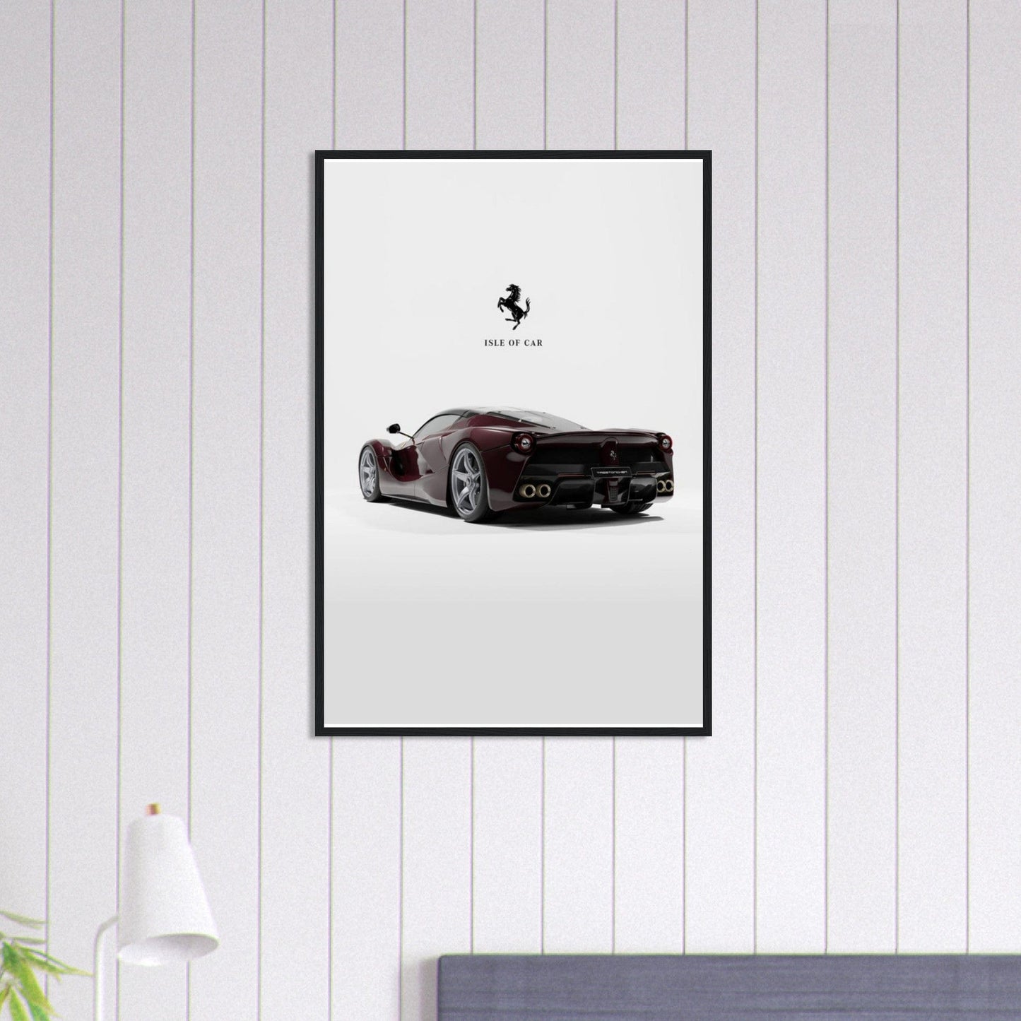 Canvanation Print Material 60x90 cm / 24x36″ Tableau Voiture Ferrari Laferrari