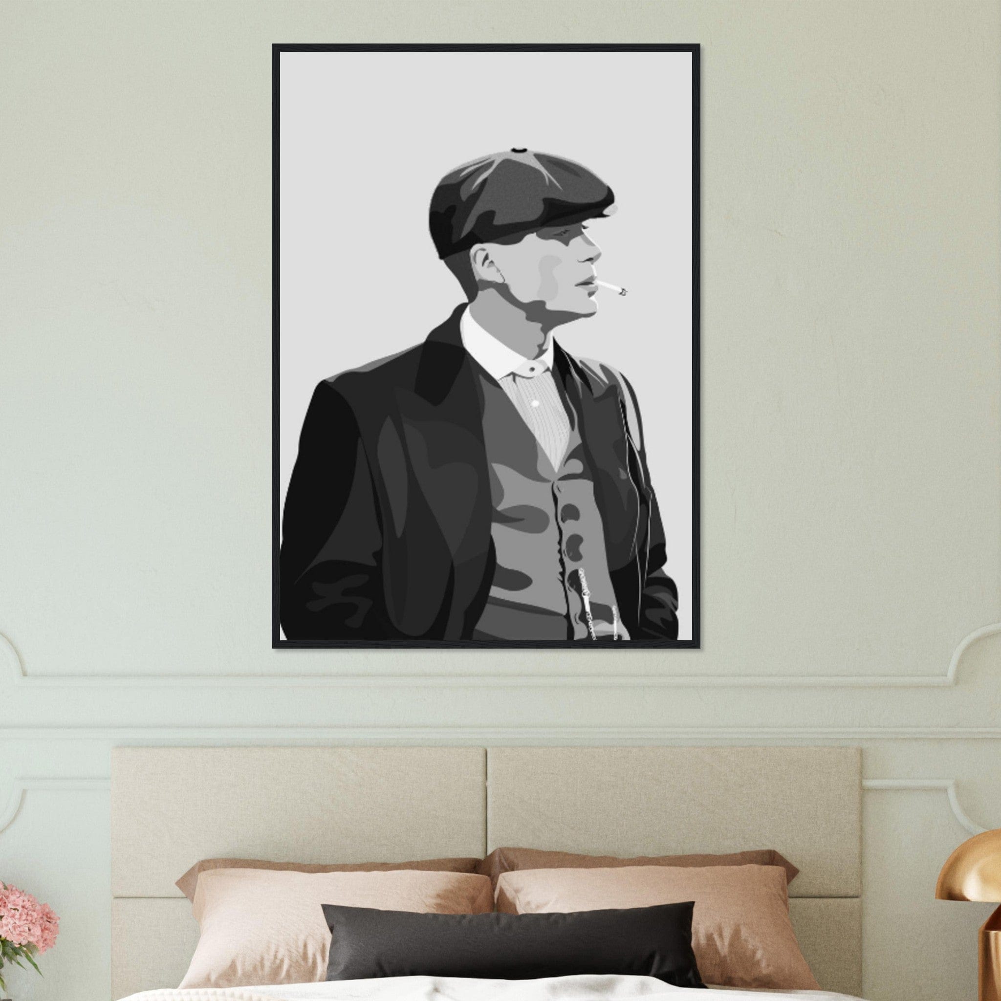 Canvanation Print Material 70x100 cm / 28x40″ Tableau Peaky Blinder Film Thomas Shelby