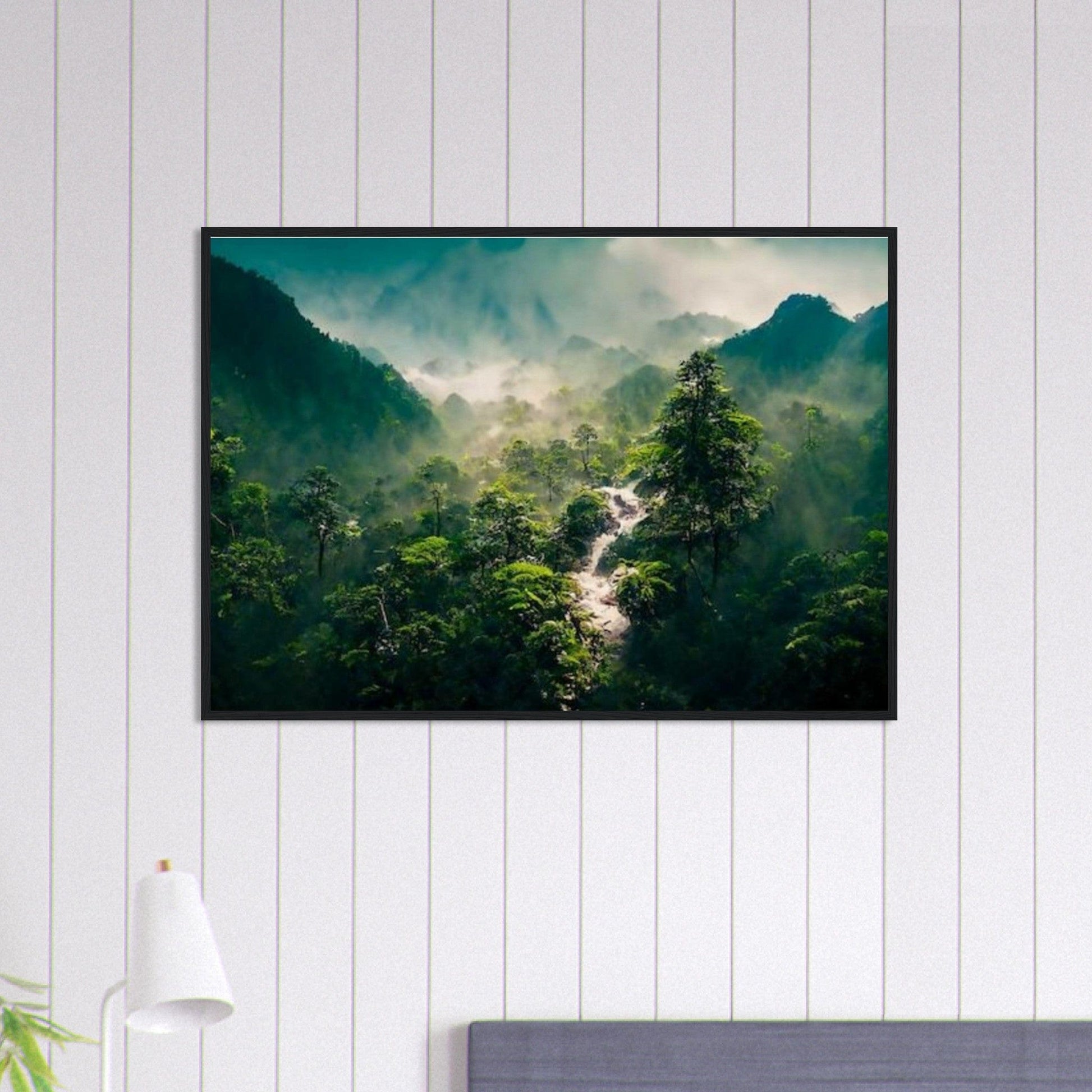 Gelato Print Material Peinture Panoramique Jungle