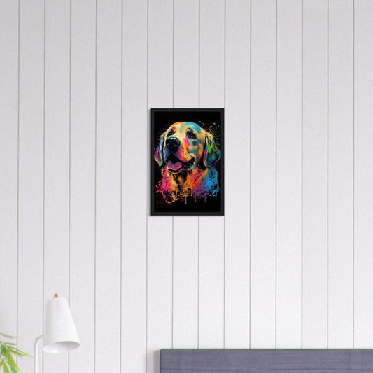 Canvanation Print Material 30x45 cm / 12x18″ Tableau Chien - Au fil des pattes