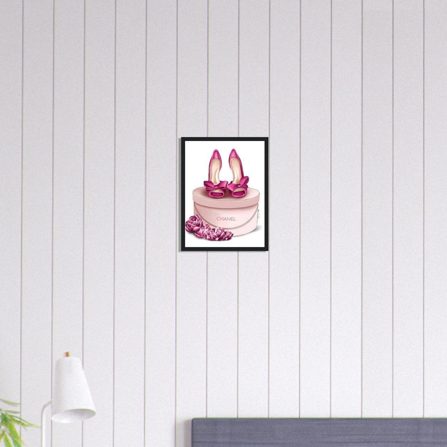 Canvanation Print Material 30x40 cm / 12x16″ Tableau Pop Art Luxe Chanel Boite Chaussure