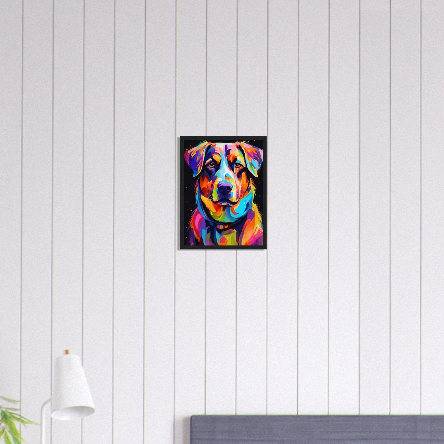 Canvanation Print Material 30x40 cm / 12x16″ Tableau Chien Étoile A Quatre Pattes