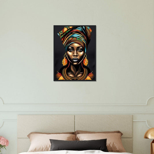 Canvanation Print Material 45x60 cm / 18x24″ Peinture Moderne Africaine